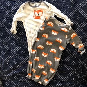 Newborn Gerber Foxy Sleepers